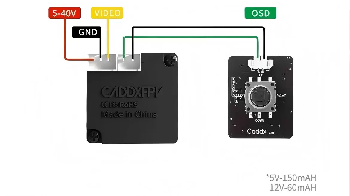 Cam&eacute;ra de vision nocturne Caddx 2