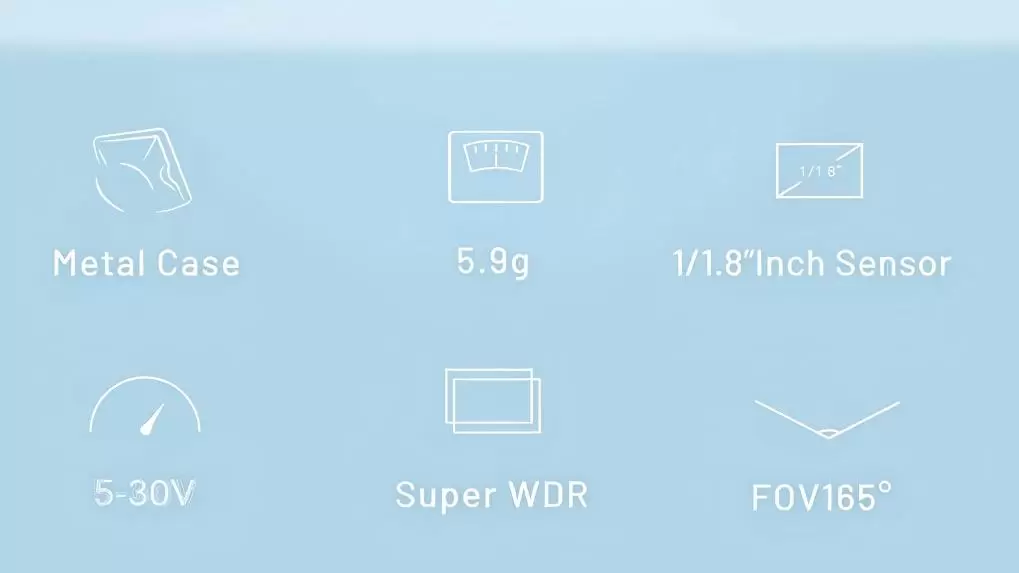 Cam&eacute;ra de vision nocturne Caddx 2